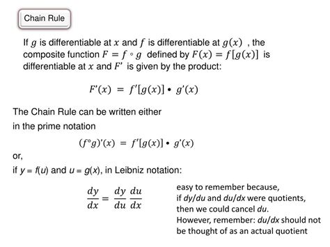 Ppt Chain Rule Powerpoint Presentation Free Download Id3700272