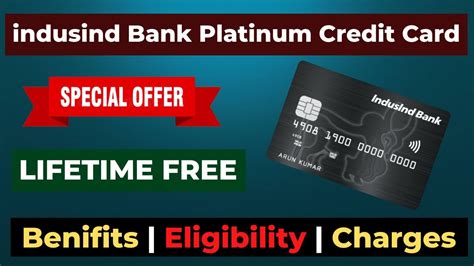 Indusind Bank Platinum Credit Card Review Indusind Platinum Credit Card Lifetime Free Credit