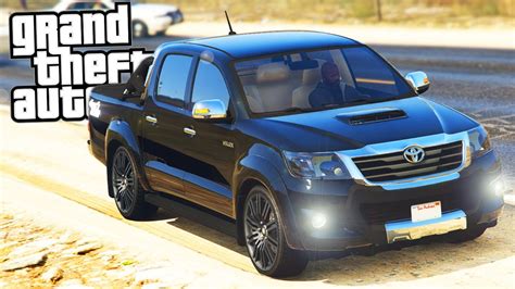 FUGA DE TOYOTA HILUX LIMITED 2015 GRAND THEFT AUTO V GTA V MODS