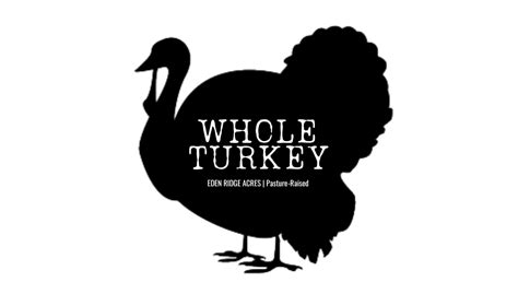 Whole Turkey Deposit — Eden Ridge Acres