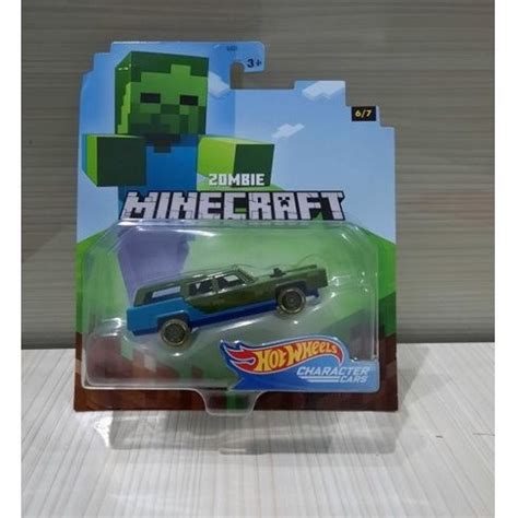 Jual Hot Wheels Zombie Minecraft Character Cars Shopee Indonesia