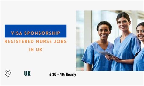 Visa Sponsorship Registered Nurse Jobs In Uk Apply Now