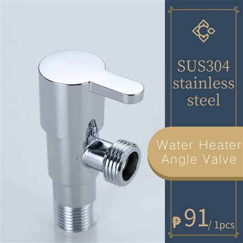 Multi Function Hot Cold Switch Angle Valve For Water Heater And Toilet Stainless Steel Angle