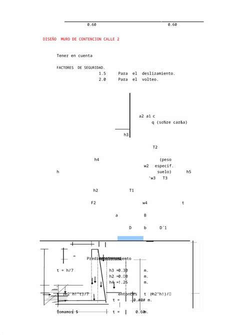XLSX Calculo Muro De Contencion Tipo 1 DOKUMEN TIPS