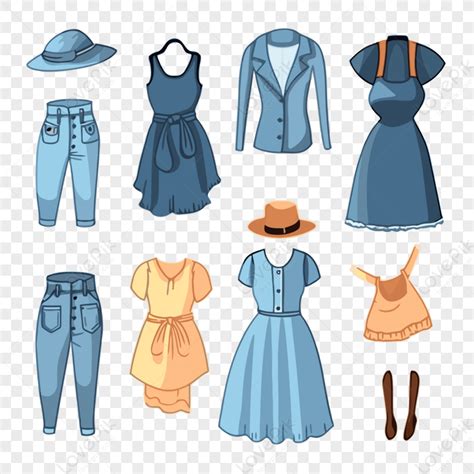 damit clipart asul na kababaihan  mga accessories cartoon vectoritim