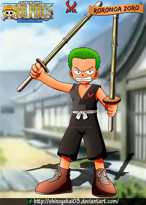 Roronoa Zoro (Kid) by ShiNoGekai03 on DeviantArt | Roronoa zoro, Zoro ...