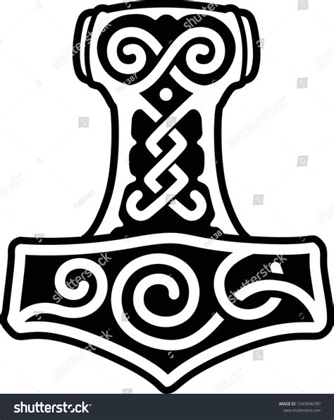 Mjolnir Stock Illustrations Images And Vectors Shutterstock