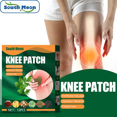 South Moon Knee Patch Knee Medical Plaster Wormwood Extract Joint Ache ...