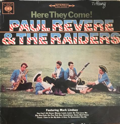 Paul Revere And The Raiders Featuring Mark Lindsay Here They Come 1965 Vinyl Discogs