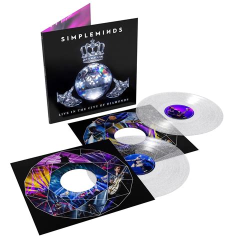 SIMPLE MINDS: LIVE IN THE CITY OF DIAMONDS (LTD GLITTER VINYL