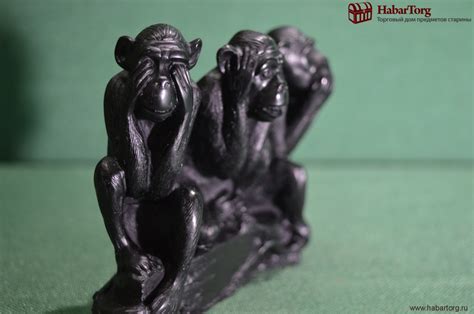 Купить Статуэтка "Три обезьяны" (ничего не вижу, ничего не слышу ...
