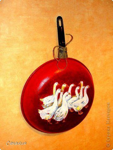 Upcycled Geese Painting on Wood