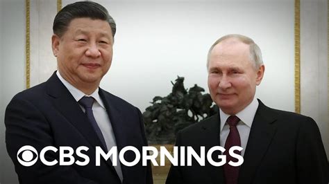 Xi Meets Putin In Moscow To Display No Limits Friendship Youtube