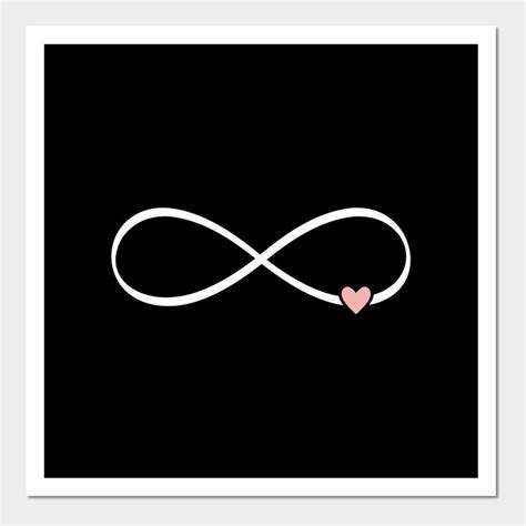 infintiy symbol heart love gift idea by frauk | Infinity symbol art ...