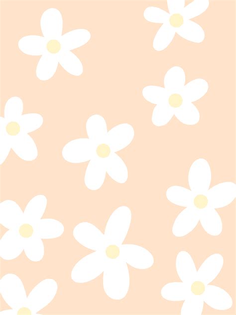 Flower wallpaper background | Preppy wallpaper, Cute flower wallpapers ...