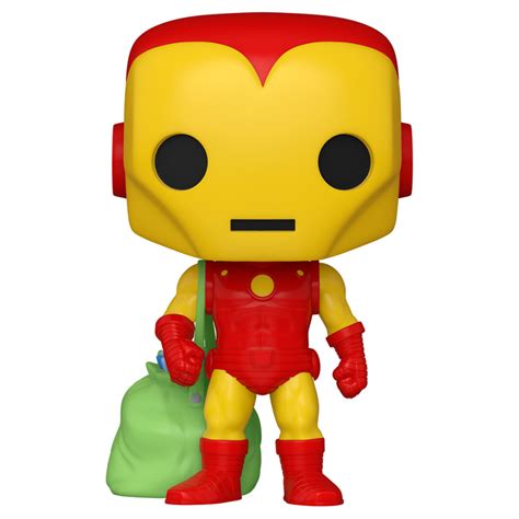 Marvel Holiday Iron Man Pop Vinyl Figure Toys And