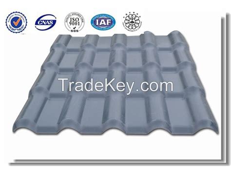 Resin Roof Tile Supplier Asa PVC Coated Synthetic Resin Tile By DEZHOU