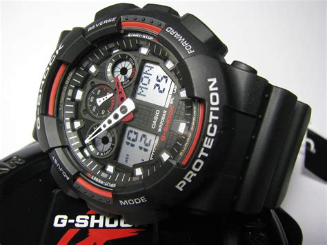 Casio GA-100-1A4 G-Shock Watch ⋆ High Quality Watch Gallery