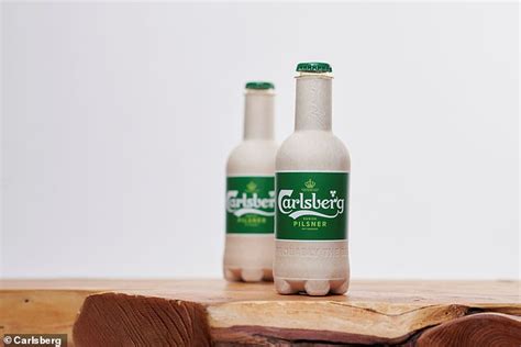 Carlsberg Is Trialling A Fully Recyclable Beer Bottle Made From Wood