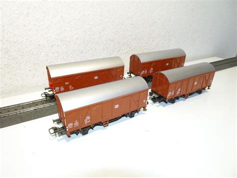 4 Märklin Güterwagen geschlossen HO Kaufen auf Ricardo