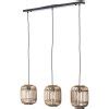 Brilliant Woodrow Pendelleuchte Braun 93778 20 Lampe De