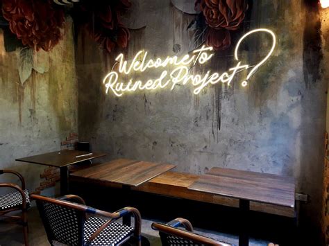 Ruined Project An Instagrammable Cafe Venue Travelunnies