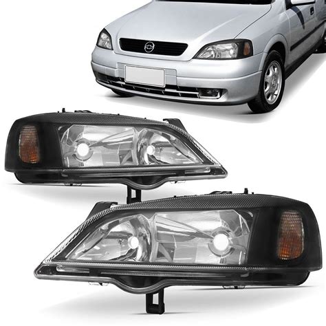 Farol Astra 1999 2000 2001 2002 Mascara Negra Principal