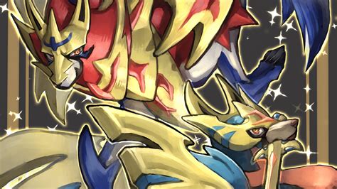 Zacian And Zamazenta Wallpapers - Top Free Zacian And Zamazenta ...