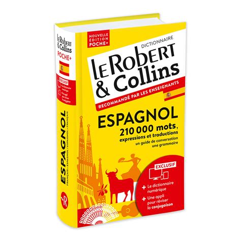 Dictionnaire Le Robert Et Collins Poche Plus Espagnol Chez