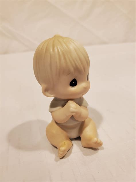 Precious Moments E-2852/C Baby Boy figurine by DnKdecorstore on Etsy ...