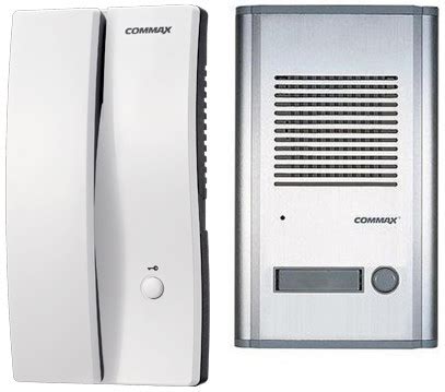 COMMAX DP-2S/DR-201A (HDO) 1 lakásos, 2 vezetékes, alumínium ...