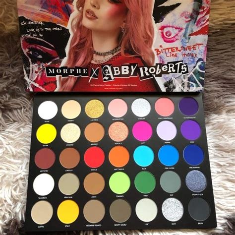 Morphe X Abby Roberts Palette NWT Makeup Morphe Cream Eyeshadow