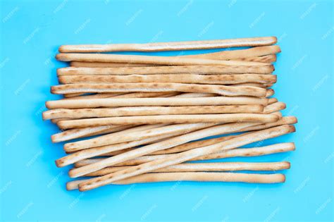 Premium Photo Bread Sticks On White Background