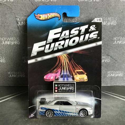Jual Hot Wheels Nissan Skyline Gtr R Fast Furious Ff Paul Walker Kab Tangerang