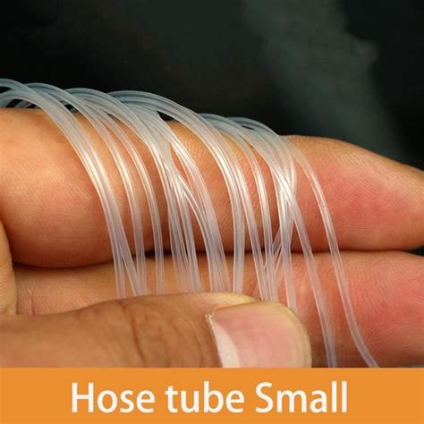 Tuyau 10 Meter ID 1mm X 1x4mm OD Tuyau Transparent En Silicone Pour