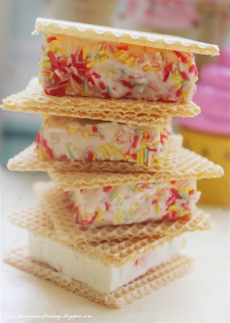 Funfetti Cake Batter Ice Cream Sandwiches