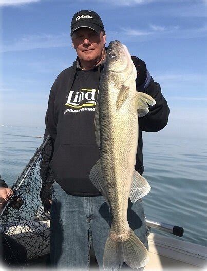 Lake Erie fishing charters - walleye, smallmouth and perch