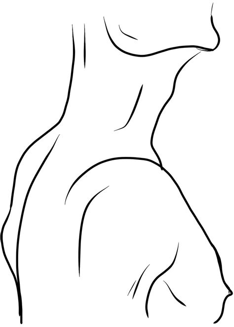 Minimalist Gay Line Art Neck Etsy