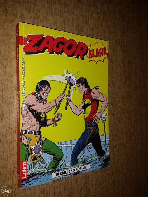 Zagor Klasik 60 Slomljeno Koplje Ludens Literatura Stripovi