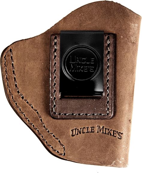 Uncle Mikes Inside Waistband Leather Holster Size 2 Fits