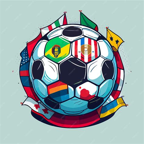 Ilustración de la copa del mundo | Vector Premium