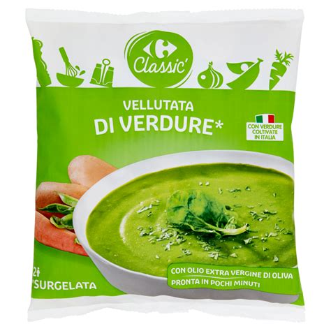 Carrefour Vellutata Di Verdure Surgelata 600 G Carrefour