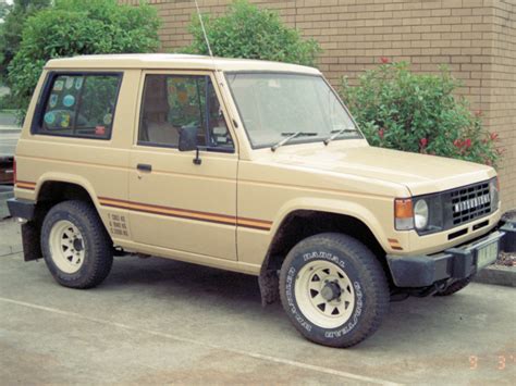 1983 Mitsubishi PAJERO GL SWB 4x4 DennisDrew Shannons Club