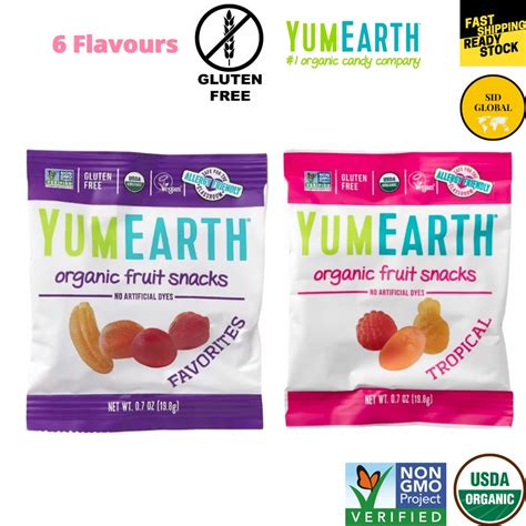 Yumearth Organic Fruit Snacks Lollipop Candy Organic Candy Baby Snack 3