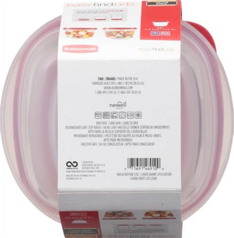 Rubbermaid® Easy-Find Lids Storage Containers, 2 pk - Pick ‘n Save