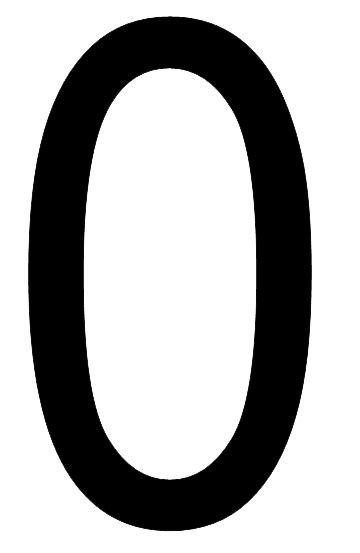 Number Zero Png Transparent Image Png Arts Images And Photos Finder