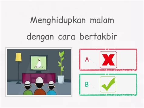 AMALAN AMALAN SUNAT HARI RAYA Quiz