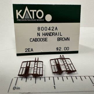 Caboose Handrail Set Brown N Scale Kato USA Online Store