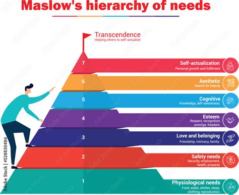 maslows hierarchy   infographic vector illustration