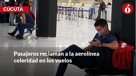 Pasajeros de Avianca varados en el Aeropuerto Camilo Daza de Cúcuta